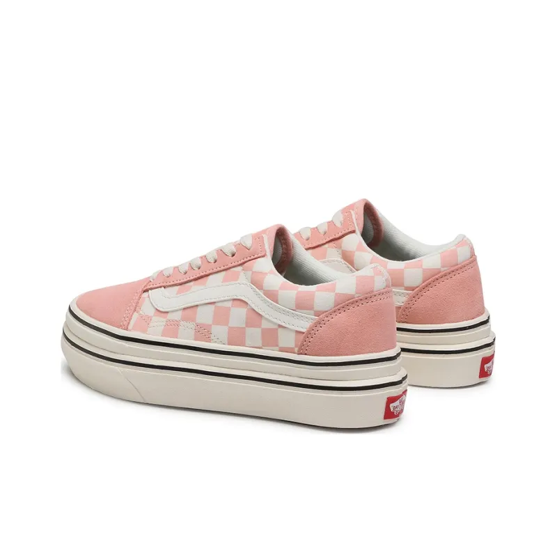 Vans Old Skool Sneakers 'Pink White' Women's-3