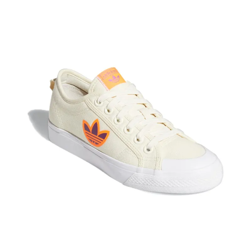 Adidas Originals Nizza Trefoil 'Creamy' Women's-2