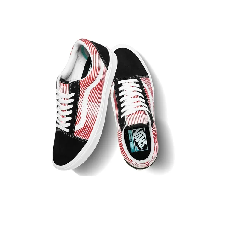 Vans Comfycush Old Skool 'Black White Red'-2