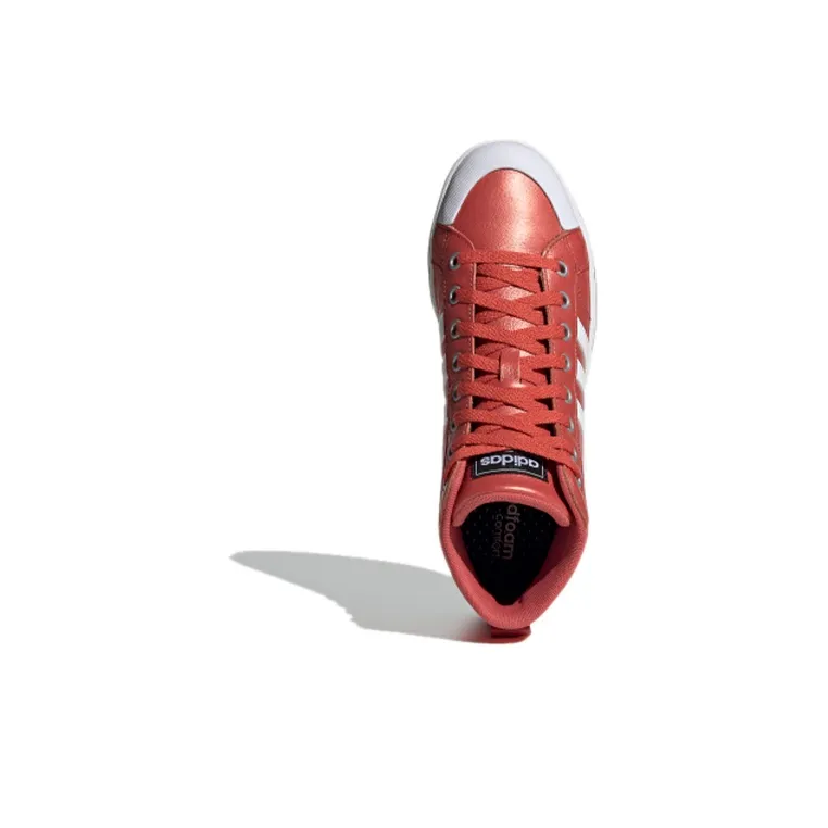 Neo Adidas Neo Bravada Mid 'Red' Women's-3