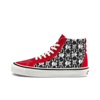Sk8 Vans Hi 38 Dx 'Skulls Red Black'
