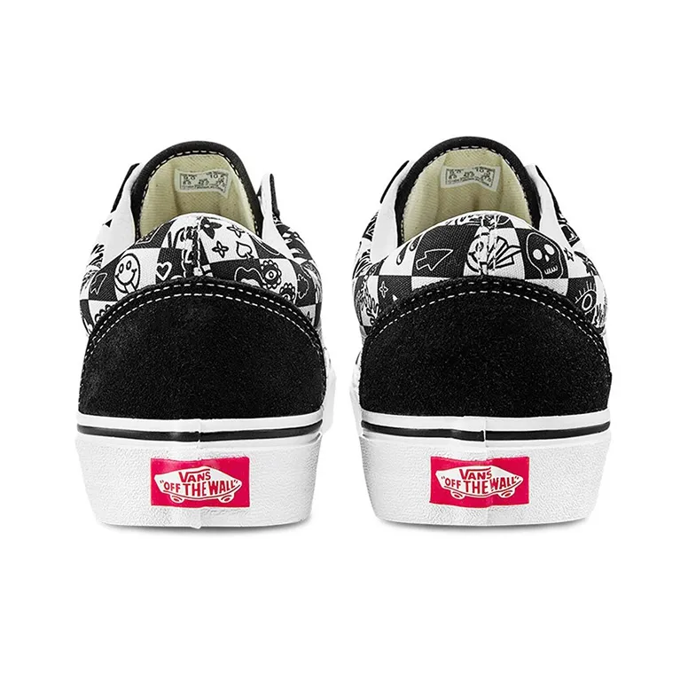 Vans Old Skool Doodle Checkerboard-4