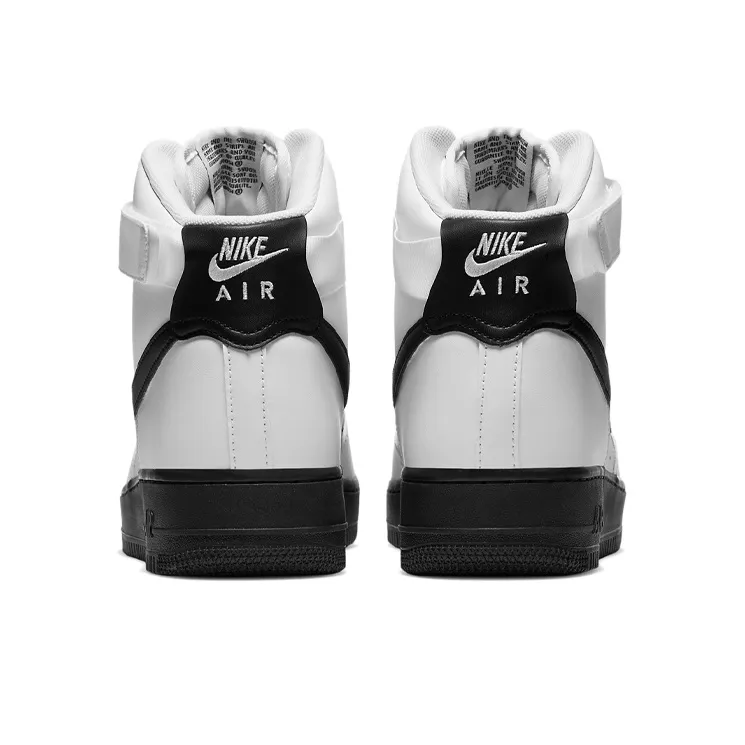 Nike Air Force 1 High White Black Midsole-4