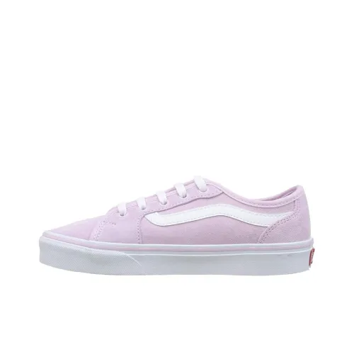 Vans Filmore Skateboard Shoes Unisex Low-Top Pink/White