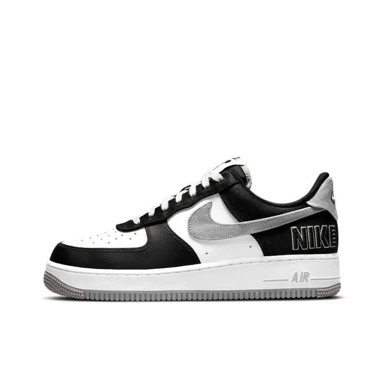 Nike Air Force 1 Low '07 Emb Raiders Black White-0