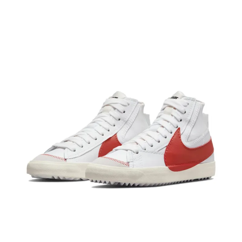 Nike Blazer Mid 77 Jumbo White Total Orange-2