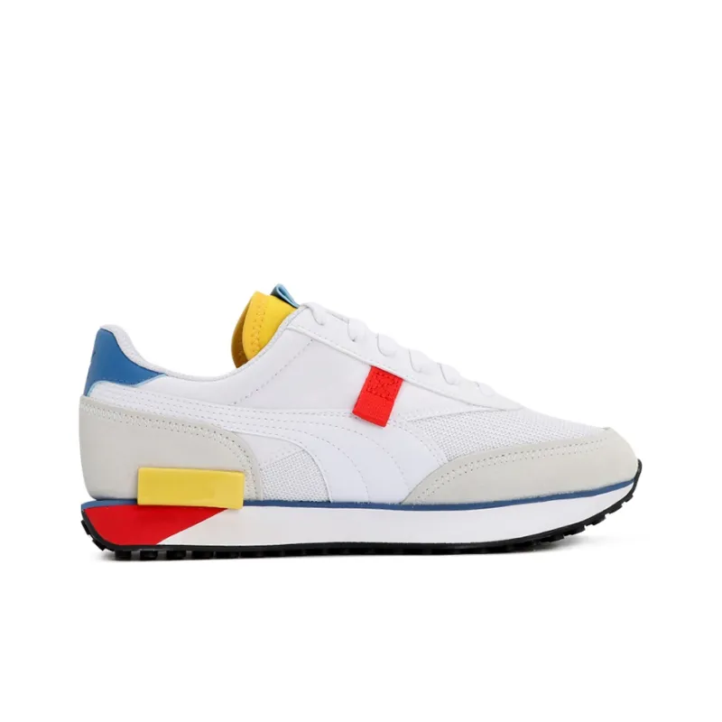 PUMA Future Rider 'Neon Play White Maize'-1