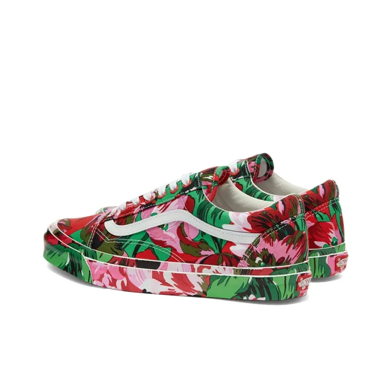 Vans Old Skool Kenzo Floral Red White-3
