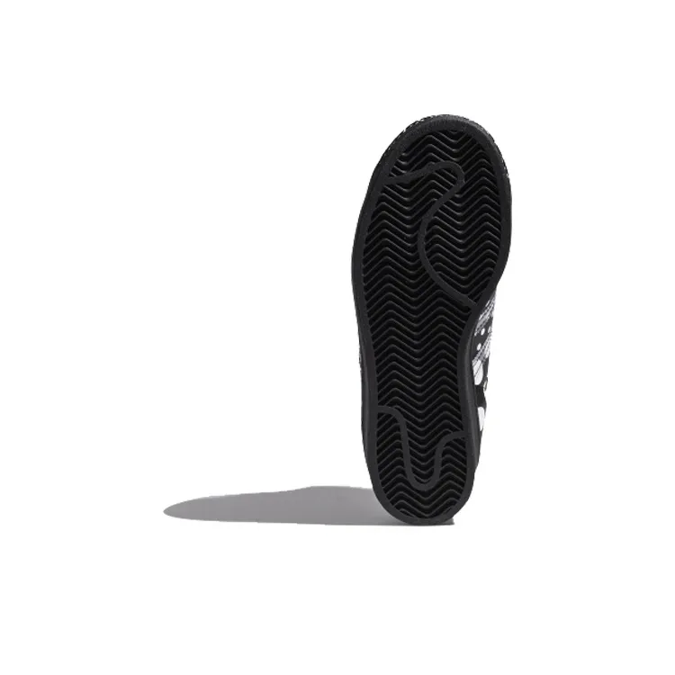 adidas originals Superstar Black Polka-5
