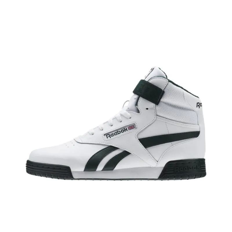 Reebok Ex O Fit Clean High 'White Dark Forest'-0