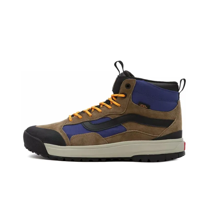 Vans UltraRange Collection Skateboard Shoes Women's High Top Brown/Purple-0