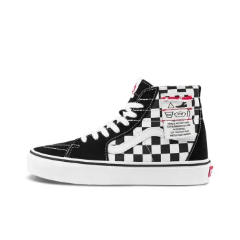 Vans SK8 HI Checkered 'Black White'