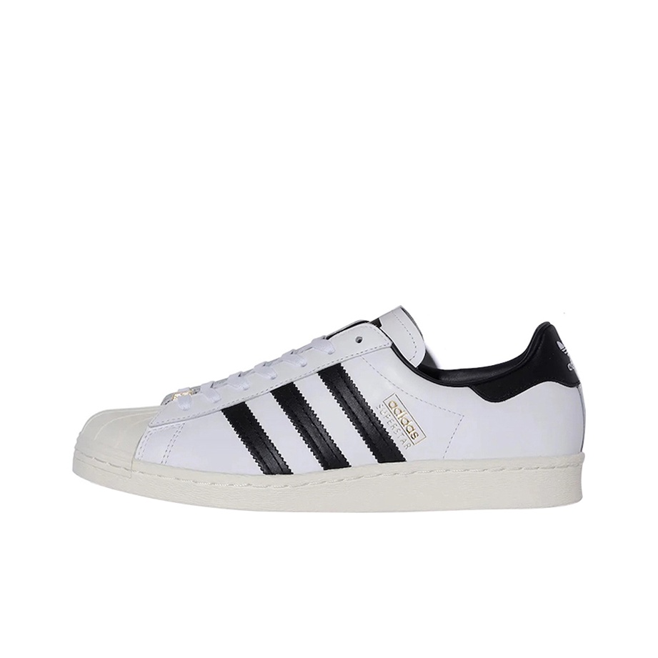 Adidas superstar 80s black white best sale