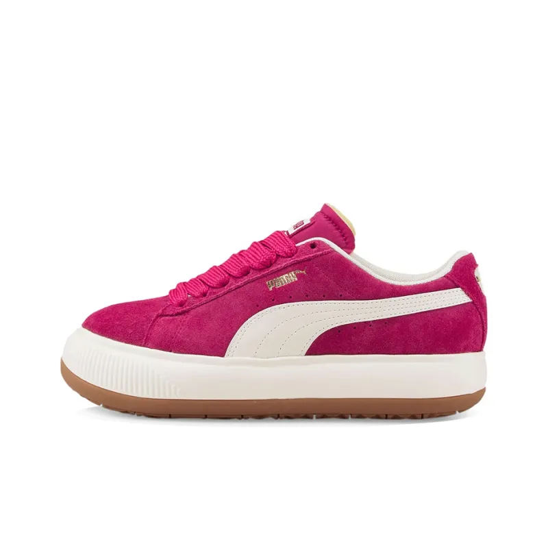 PUMA Suede Mayu Up 'Wine Red Creamwhite' Women's-0