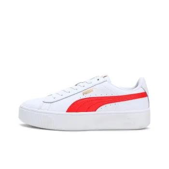 PUMA Vikky Stacked Leisure Sneakers White/Red Women's