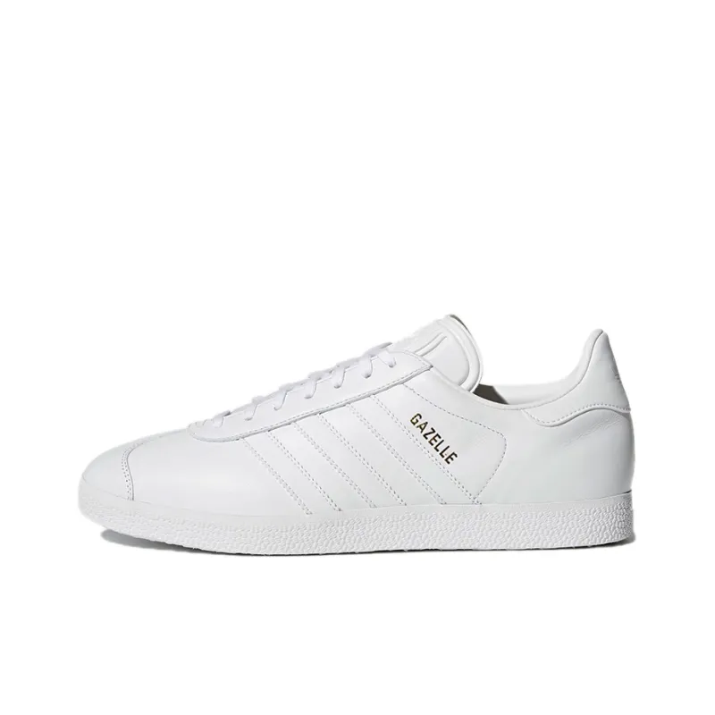 Adidas Gazelle White/White Gold Metallic-0