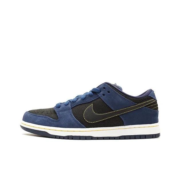 Nike Sb Dunk Low Midnight Navy Black-0