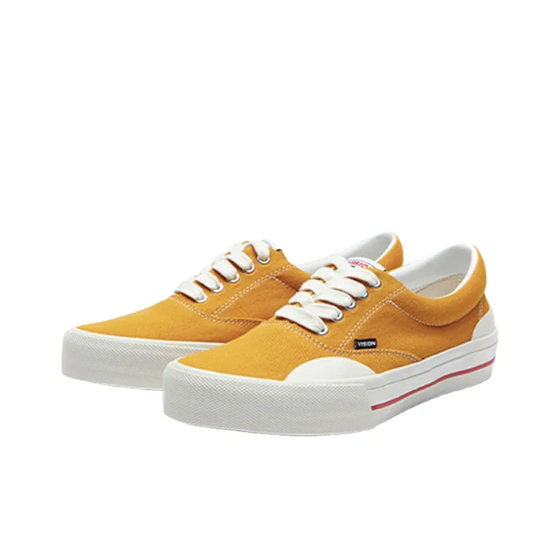 Vision Street Wear Skate Pro CVO Cushioning Lightweight Low-Top Skateboard Shoes Unisex Yellow-2