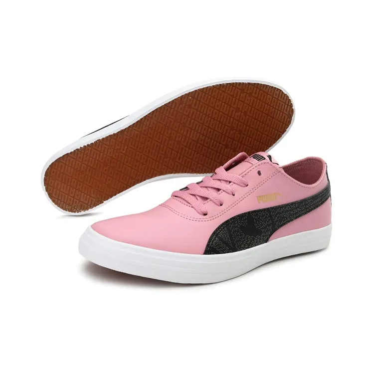 PUMA Cayden Move Skateboard Shoes Women's Low-Top Pink/Black-2