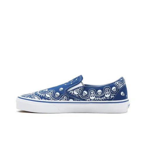 Vans Slip-On Skull Bandana Blue