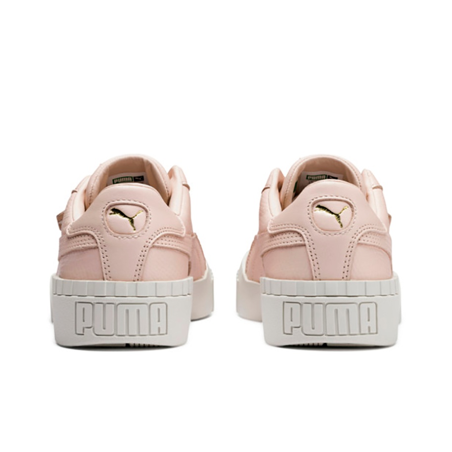 PUMA Cali Emboss Cream Tan Women s POIZON