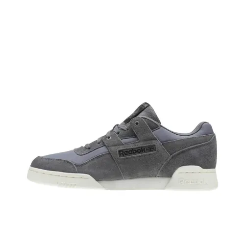 Reebok Workout Skateboard Shoes Men Low-Top Gray