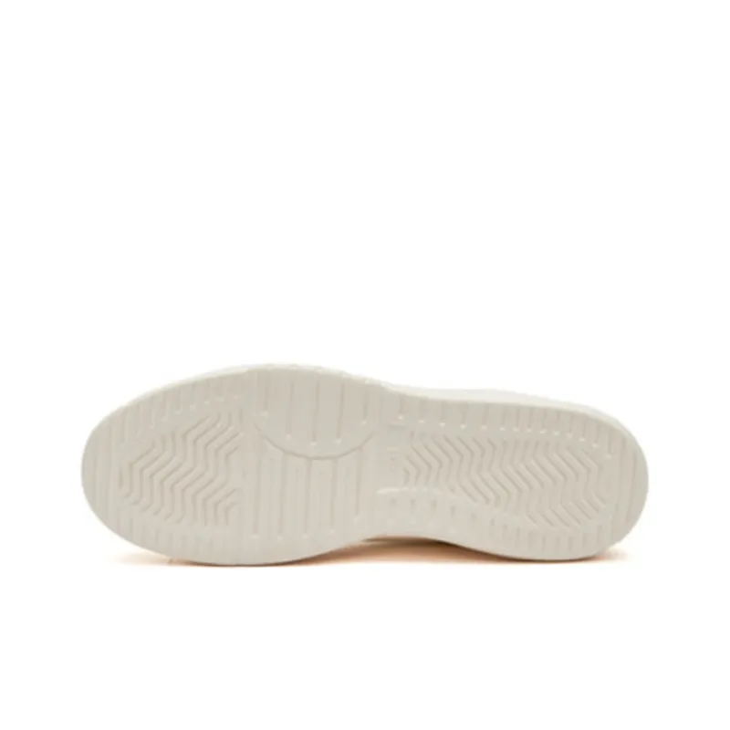 361° Non-slip Lightweight Low-Top Skateboard Shoes Men's Feather White-4