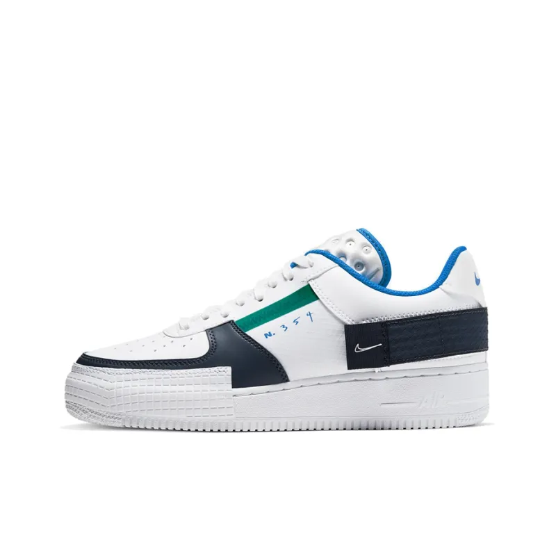 Nike Air Force 1 Type White Obsidian-0