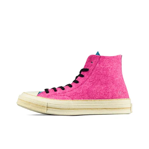 Converse Chuck Taylor All Star 70 Hi JW Anderson Felt Fuchsia Purple Island Green