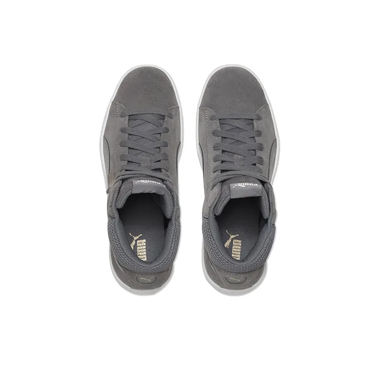 PUMA 1948 Mid Grey/White Mid Casual Board Shoes-3