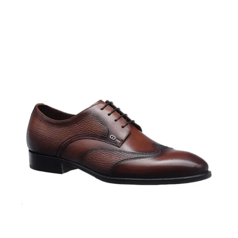 Chrisdien Deny Dress Shoes Men's Brown-3