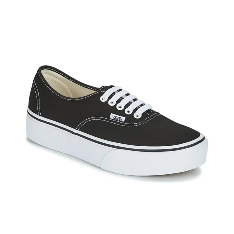 Authentic Vans Platform 'Black'-2