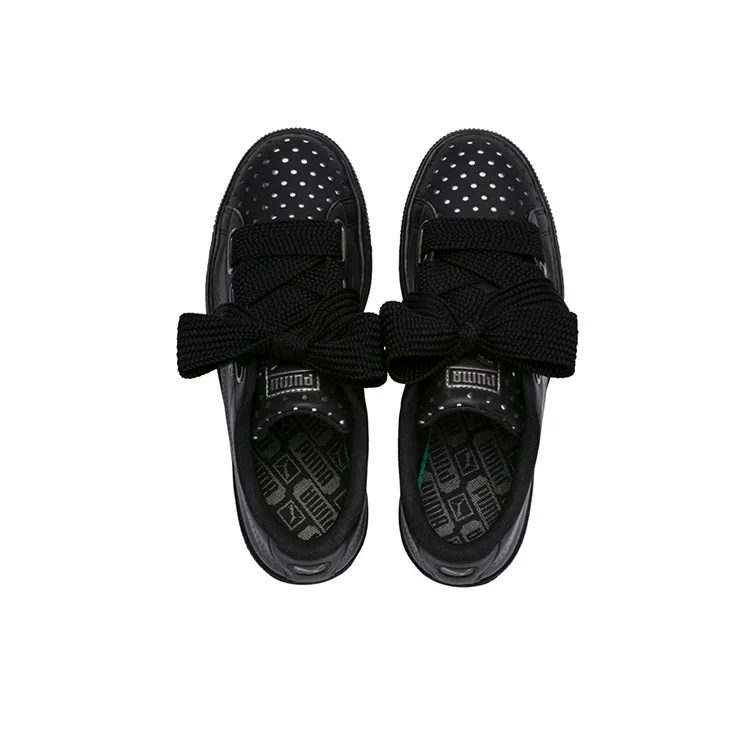 PUMA Basket Heart Ath Lux Black Women's-3