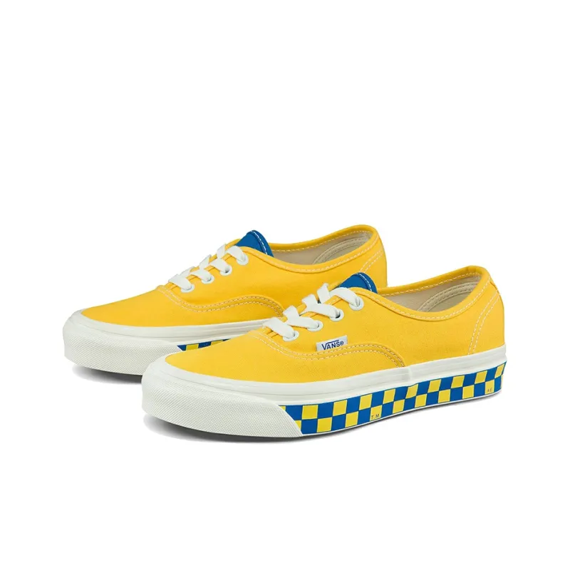 Vans Style 44 Plaid Yellow-1