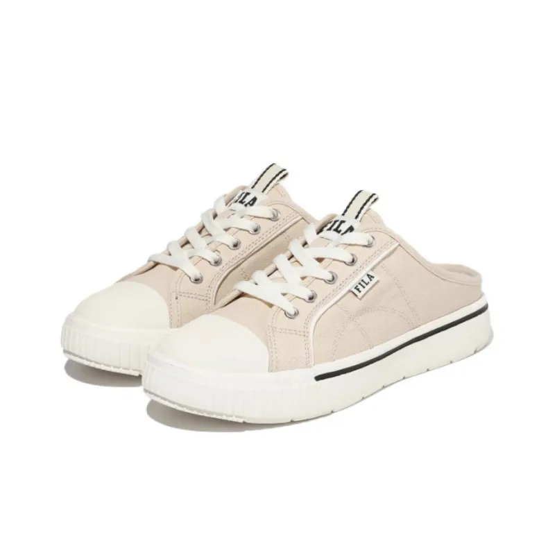 FILA Unisex Low Top Slip on Sneakers Khaki-2