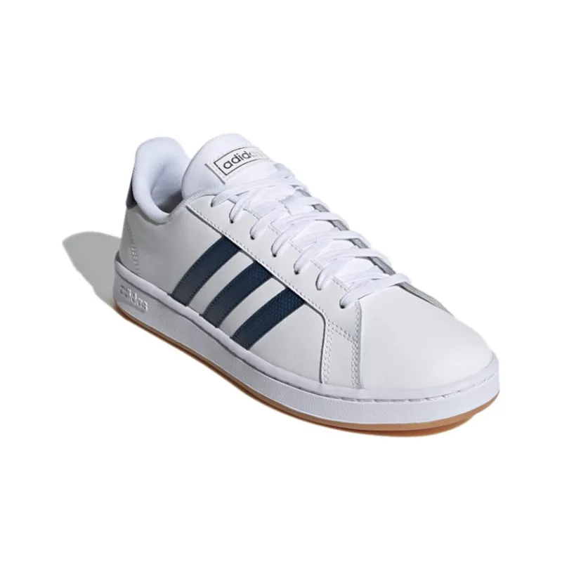 Grand Court Adidas Neo 'White Crew Navy Gum'-2