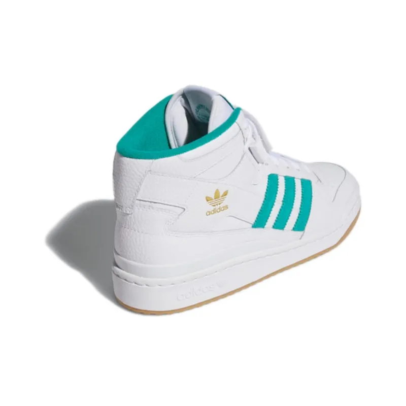Adidas Forum Mid White Teal-3