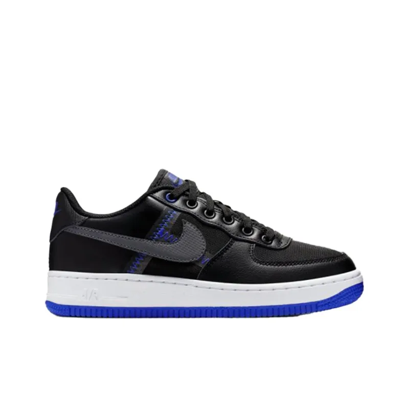 Nike Air Force 1 Low LV8 Black Racer Blue Mystic Navy GS-1