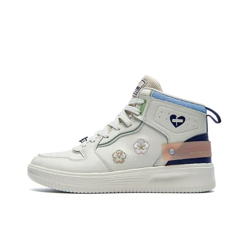 361° Skateboard Shoes Women's High-Top White/Purple