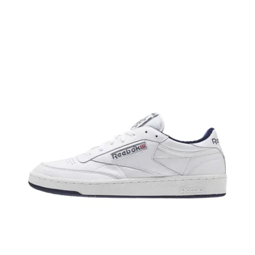 Reebok Club C Skateboard Shoes Men Low-Top White/Blue