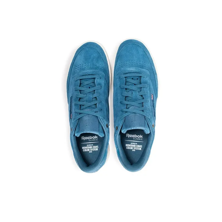 Reebok Montana Cans X Club C 85 'Blue'-3