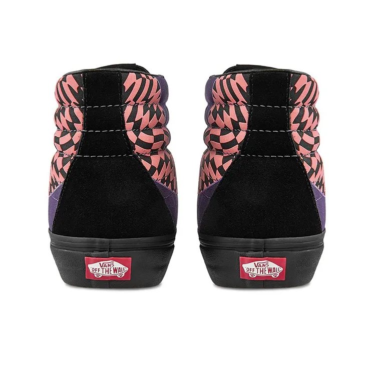Sk8 Vans Hi Reissue 'Warp Black Paprika'-4