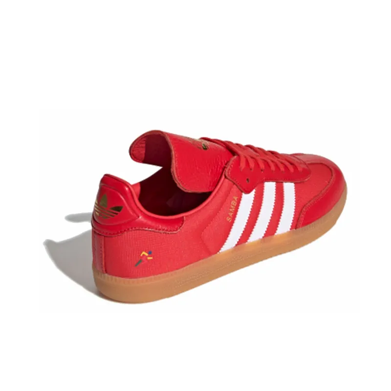 Adidas Samba Og Oyster Holdings Red-2