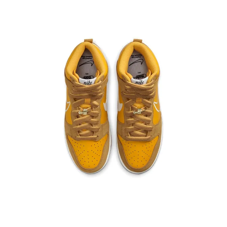 Nike Dunk High First Use University Gold Women's-3