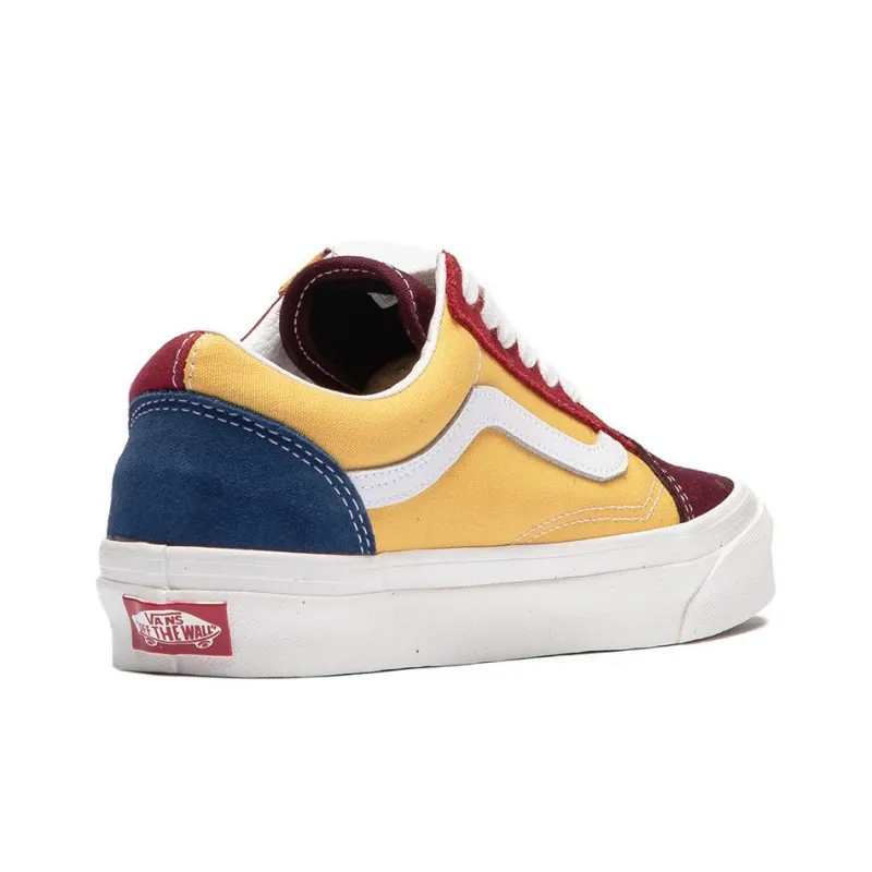 Vans Old Skool Casual Fashion Skate Shoes Unisex Red-3