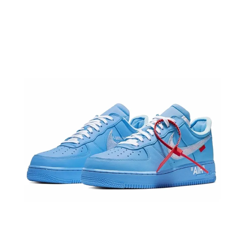 Nike Air Force 1 Low Off White Mca University Blue-2