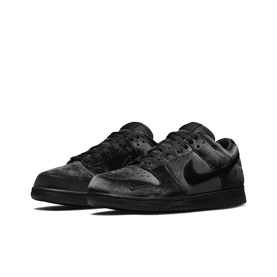 Dover Street Market X Nike Dunk Low Black Velvet - POIZON