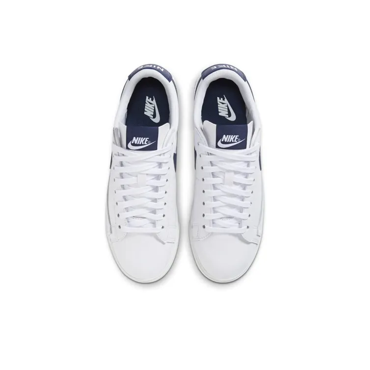 Nike Blazer Low Le White Navy Women's-3