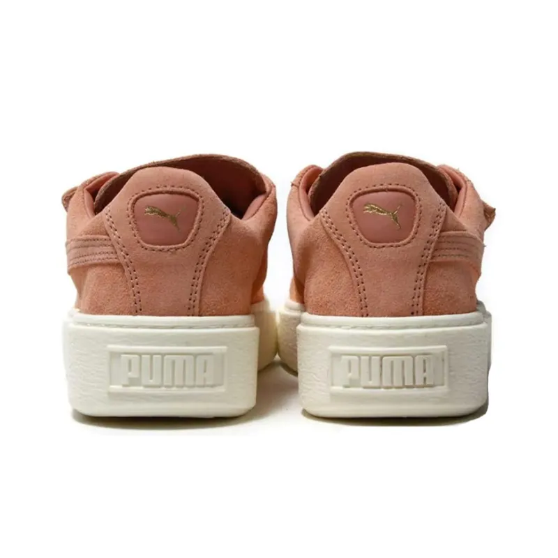 PUMA Suede Platform Strap 'Cameo Brown' Women's-3