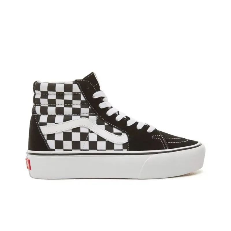 Sk8 Vans Hi Platform 2.0 'Checkerboard Black White' Women's-1